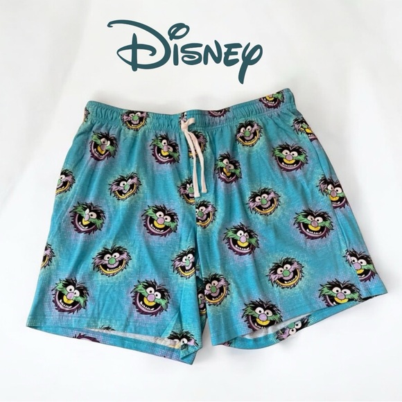 Disney Other - 💗❤️💗 Disney Muppets ANIMAL Pajama Lounge Shorts NWT Size M UNISEX